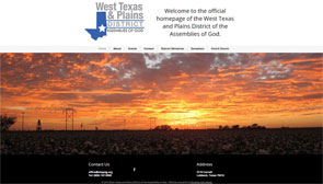 west texas and plains district site